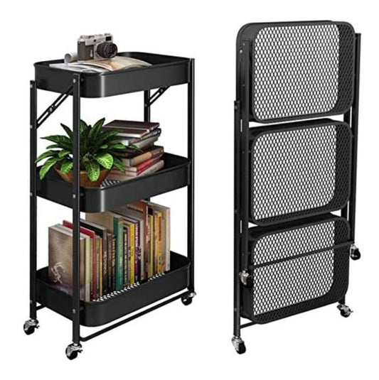 Carro organizador 100% metálico Plegable