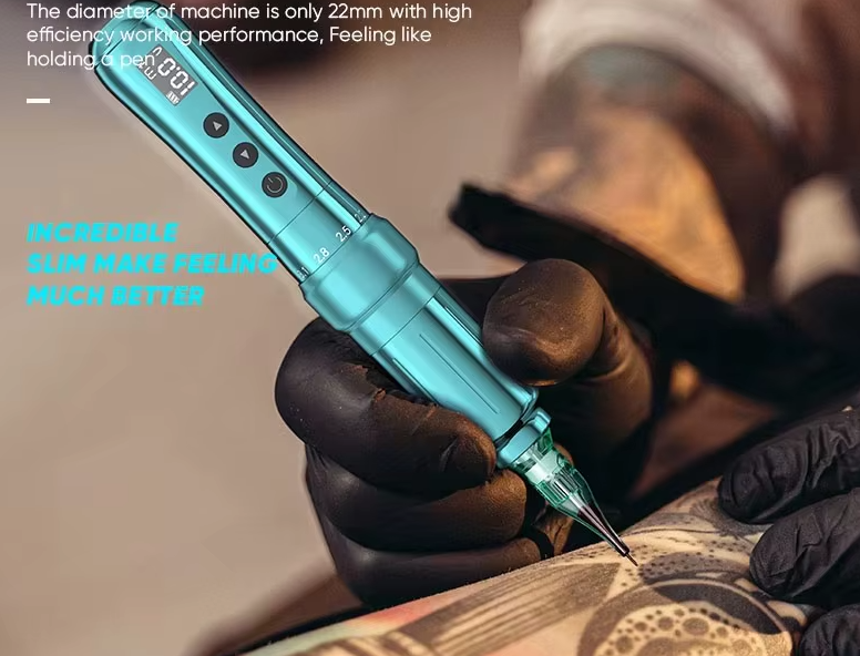 Máquina de tatuaje rotativa