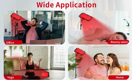 Lámpara de terapia de luz roja de 96 LED