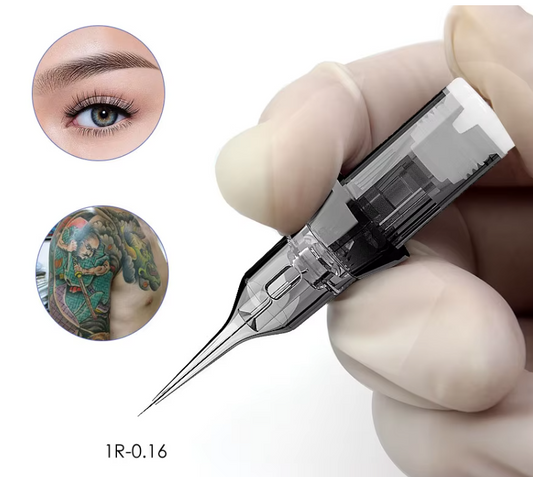 20 piezas cartucho esterilizada de 0,16/0,18/0,2mm para máquina rotativa