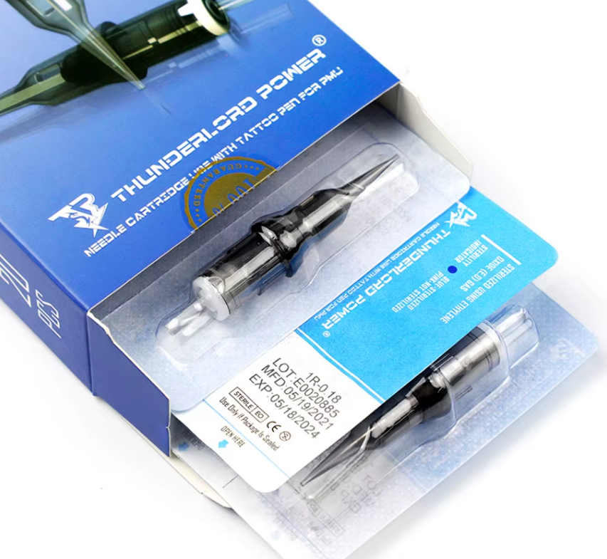 20 piezas cartucho esterilizada de 0,16/0,18/0,2mm para máquina rotativa